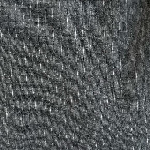 🔥VTG Jones New York PinstripedWool Mens 2 Pc Suit Blazer R43 Pants 37 Preppy - Picture 7 of 15